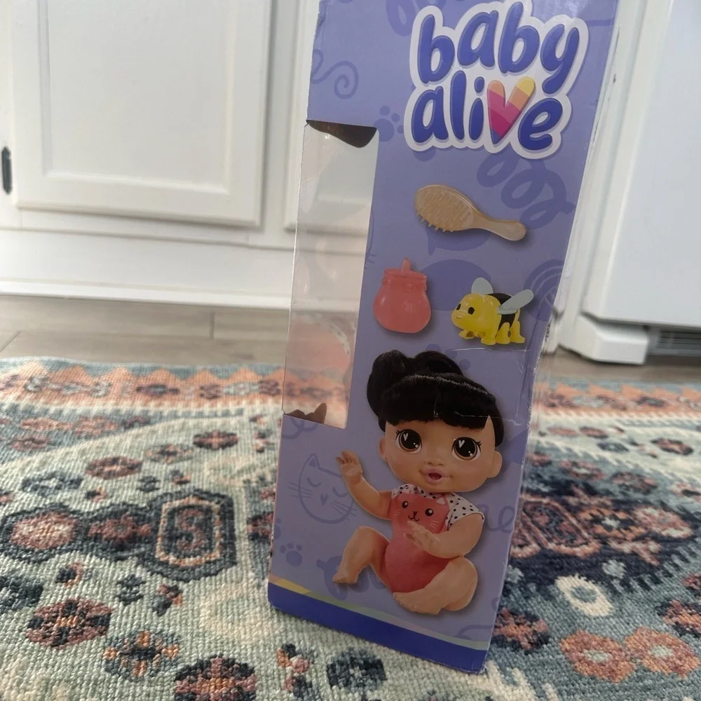 New Baby Alive Crawl 'n Play Katie Kat Doll Electronic 40+ Adorable Sound Age 3+